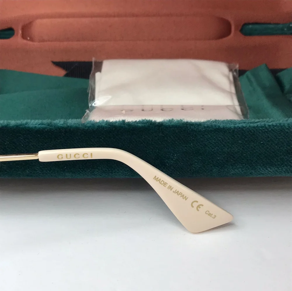 New - 💯 Original Gucci GG0414S 002 60 Unisex Sunglasses